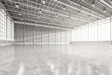 interior empty factory