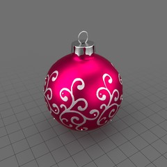 Christmas Tree Ornament Ball 01