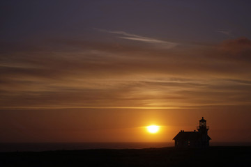 lighthouse clouds n sun