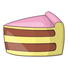 Tasty ice cream icon. Cartoon illustration of ice cream vector icon for web design