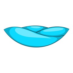 Ocean wave icon. Cartoon illustration of ocean wave vector icon for web