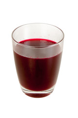 Fresh beet root fruit juice