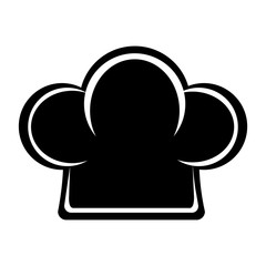 chef hat restaurant related icon image vector illustration design 