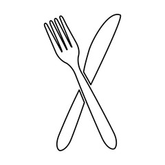 cutlery related icons image vector illustration design 