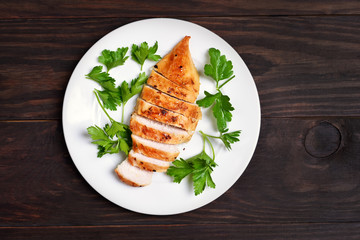 Roasted chicken breast