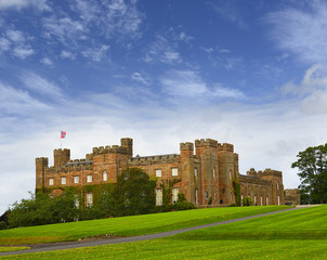 Scottish Scone Palace, where kings were crowned, near Perth, Scotland