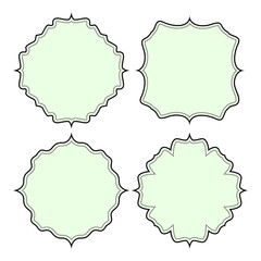 empty frame vector symbol icon design. Beautiful illustration is