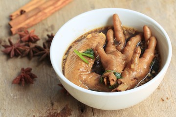 chicken stewed chinese food