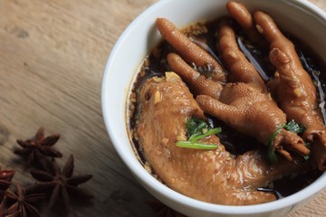 chicken stewed chinese food