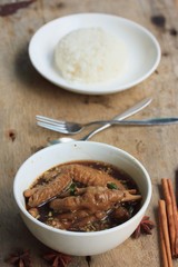 chicken stewed chinese food