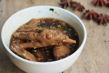 chicken stewed chinese food
