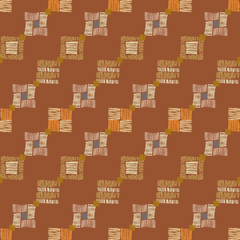 Abstract ethnic seamless pattern