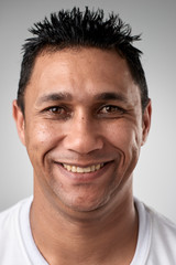 Obraz premium Portret prawdziwych ludzi szczęśliwy