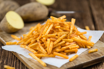 Potato Sticks (close-up shot)