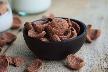 fresh milk chocolate corn flake