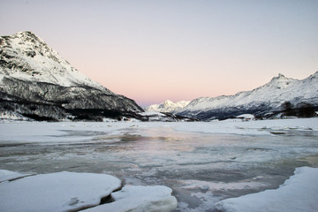 Obrazy  Lód i śnieg Lofoty