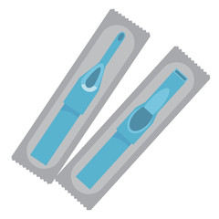 Tattoo Needles on a white background.