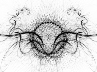 abstract image, background color, an unusual pattern