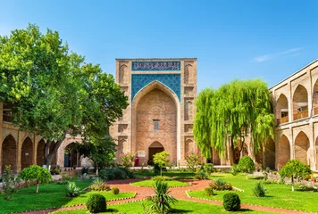 Crédence de cuisine en verre imprimé Lieux asiatiques Kukeldash Madrasah, a medieval madrasa in Tashkent - Uzbekistan
