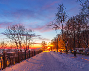 Нижний Новгород. Верхне-Волжская набережная, Россия
