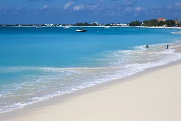 Cercles muraux Plage de Seven Mile, Grand Cayman Caribbean coast