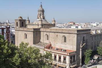 Church of the Annunciation and Giralda Cathedal in the backgroun