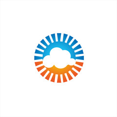 sun cloud logo
