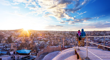 wonderful landscape of Cappadocia in Turkey