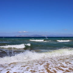 Artemis, Aegean sea, Greece