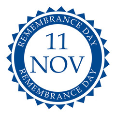 Remembrance Day.