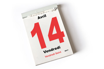 14. Avril 2017 Vendredi Saint