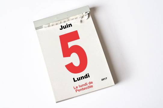5. Juin 2017 Le Lundi de Pentecote
