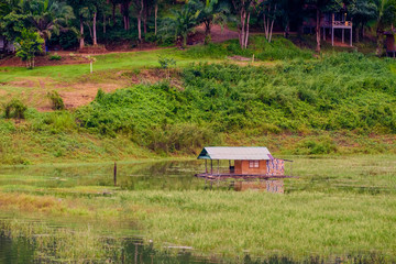 Folkway at Sangkhlaburi, Kanchanaburi, Thailand