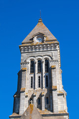 Obraz premium L'église Saint Philbert de Noirmoutier en ile en Vendée