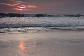 Sonnenuntergang an der Costa de la Luz