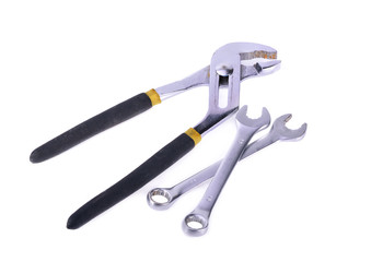 Wrench and pliers