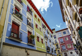 Hostel accommodation and pilgrims in Pamplona Spain