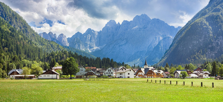 Valbruna alpine mountain resort