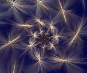 abstract fluffy fractal computer generated image, background for text labels