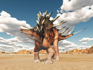 Dinosaurier Kentrosaurus © Michael Rosskothen