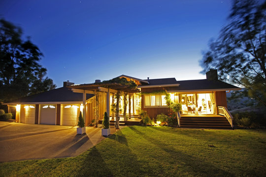 house at nite