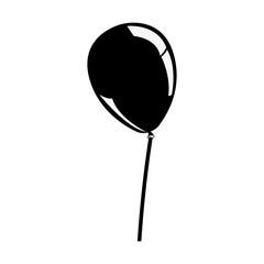 festive balloon icon image vector illustration design 