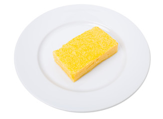 Traditional maize polenta.