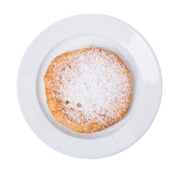 Delicious sweet pie with cottage cheese.