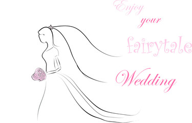 Wedding inspirational vector