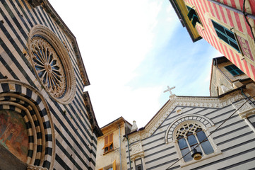 Monterosso piccolo paese della Liguria, cinque terre, italia