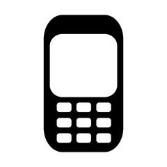 cellphone pictogram icon image vector illustration design 