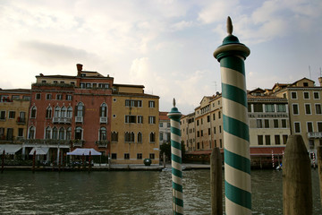 poles in canal