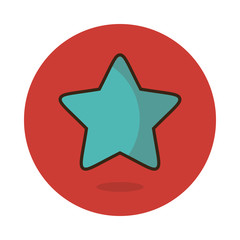 Star, favorite icon vector