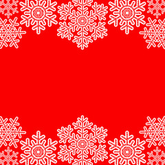lace snowflakes borders